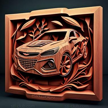 3D мадэль Chevrolet Cruze (STL)